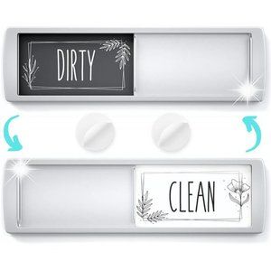Stylish Dishwasher Magnet Clean Dirty Sign - Ideal Clean Dirty Magnet